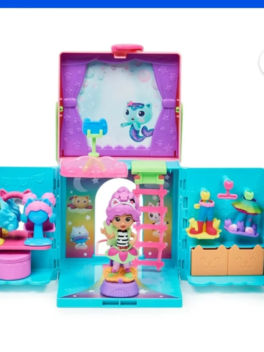Gabby Girl Dress-Up Closet Playset - Pink & Teal
